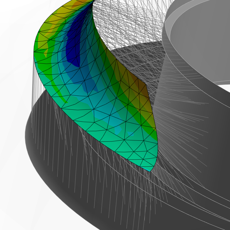 SCLs between source and target surfaces